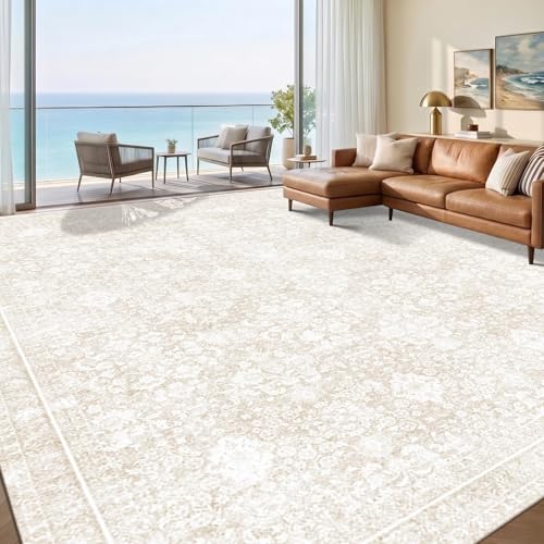9x12 Area Rugs (Cream / 9' x 12' (Rectangular))