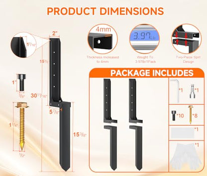 Fence Post Repair Kit