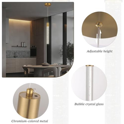 Bubble Crystal Pendant Light