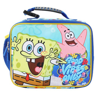 SpongeBob SquarePants Good Vibes Only Insulated Lunch Kit (SpongeBob Good Vibes Only)