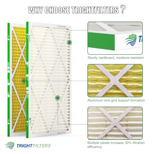 MERV 11 Air Filters 4Pack HVAC AC Furnace Filters Replacement