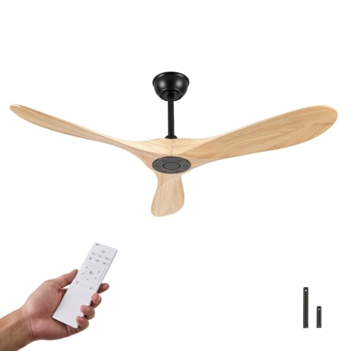 Wood Ceiling Fan 3 Blades Ceiling Fan for Indoor