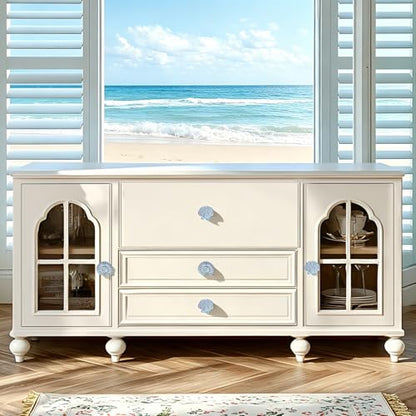Coastal Cabinet Knobs Set of 12 (Blue)