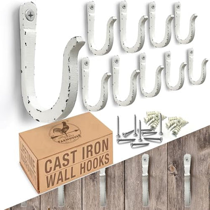 Black Cast Iron Spike 10 Pack
