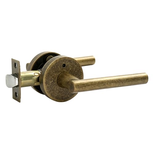 Privacy Door Handle with Lock (Vintage Bronze)