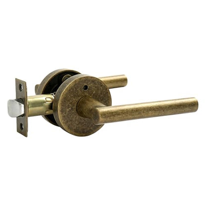 Privacy Door Handle with Lock (Vintage Bronze)