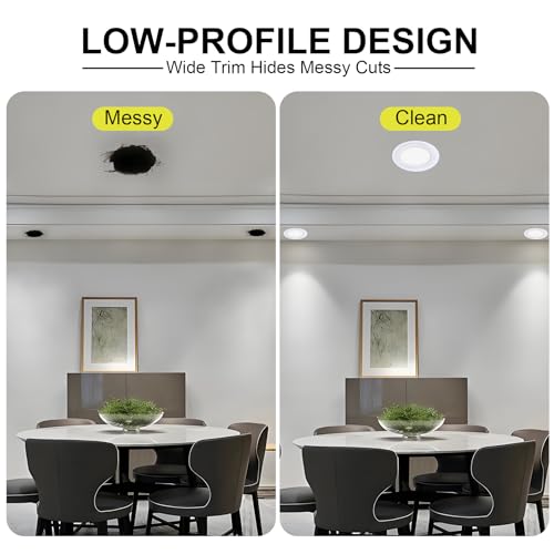 The Can Converter Ceiling Medallion for Recessed Can Light