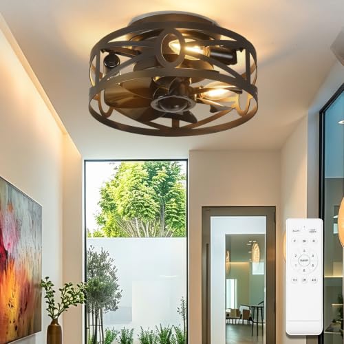 Flush Mount Ceiling Fan
