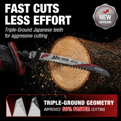Arc Edge Reciprocating Saw Blades (12+15 Inch)