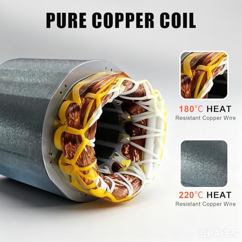 100W AC Vibration Motor 110V 3600RPM Single Phase Industrial Concrete Vibrator (100W)