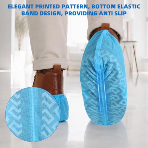 100 200 Pcs Shoe Covers Disposable Non