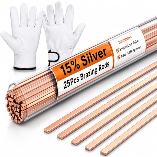 15% Rods 5 Copper Solder for HVAC Refrigeration Repair