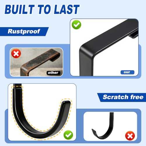 Bike Hooks for Garage Storage Rack