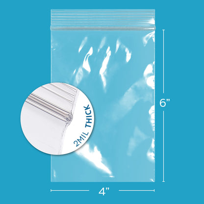 4" x 6" Zip Bags (4" x 6")