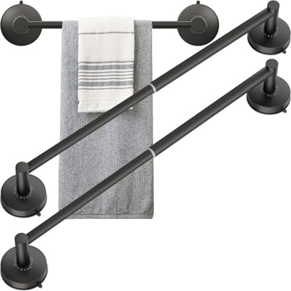 Adjustable Suction Cup Towel Bar for Bathroom 14