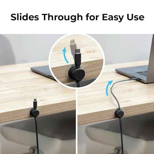 Cable Management Magnetic Snap Organizer 6