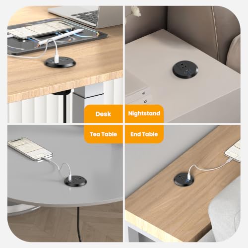 2 Inch Desk Power Grommet Outlet