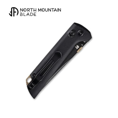 NMBT Chop2 Folding Pocket Knife Crossbar Lock 3.54" D2 Blade