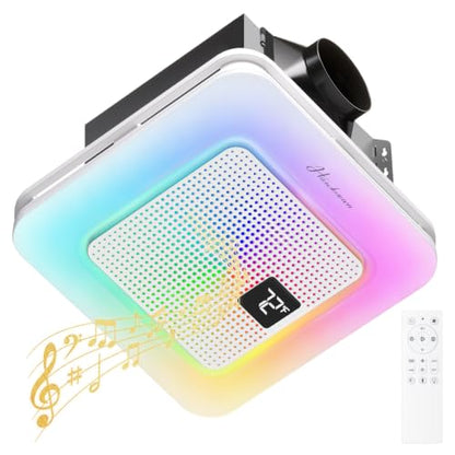 Bathroom Exhaust Fan with Bluetooth Speaker