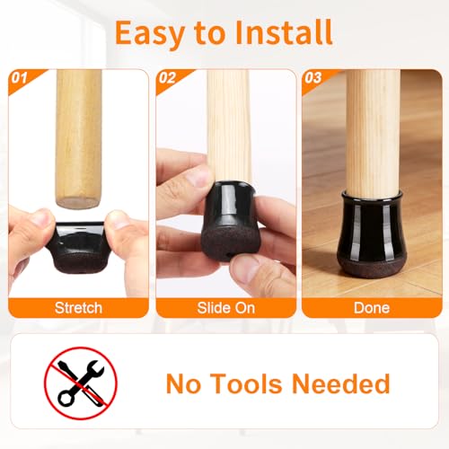 Chair Leg Floor Protectors for Hardwood Floors