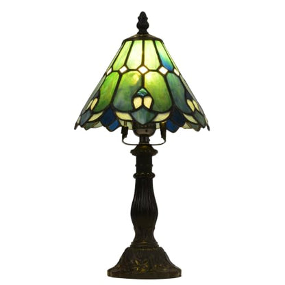 Tiffany Table Lamp Stained Glass Lamp Suitable for LED E26 Bulb
