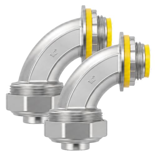 90° Liquid Tight Conduit Connector