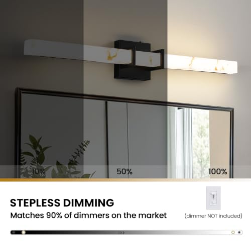Modern Bathroom Vanity Light 30 inch (Black / 30 Inch)