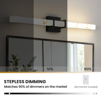 Modern Bathroom Vanity Light 30 inch (Black / 30 Inch)