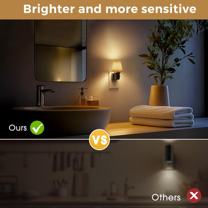 Night Lights Plug into Wall (Round Platform-3000K / 1 Pack)