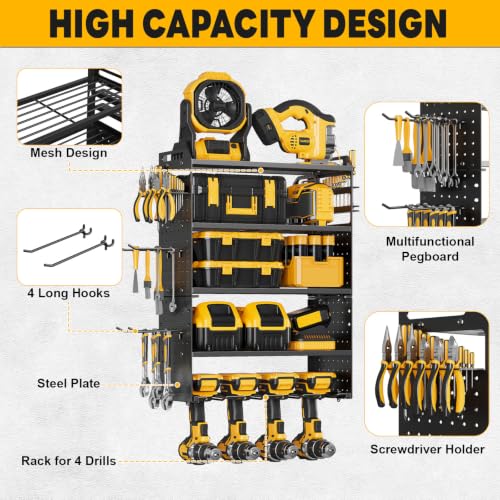 Power Tool Organizer Wall Mount