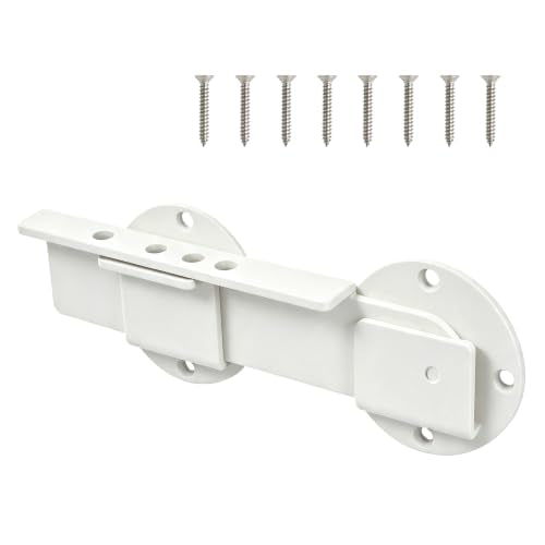 Flip Gate Latch Lock with Padlock Hole