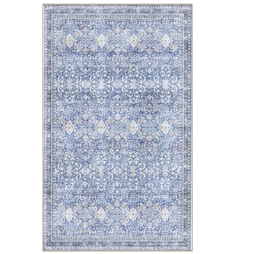 3x5 Area Rugs (Blue / 3' x 5' (Rectangular))