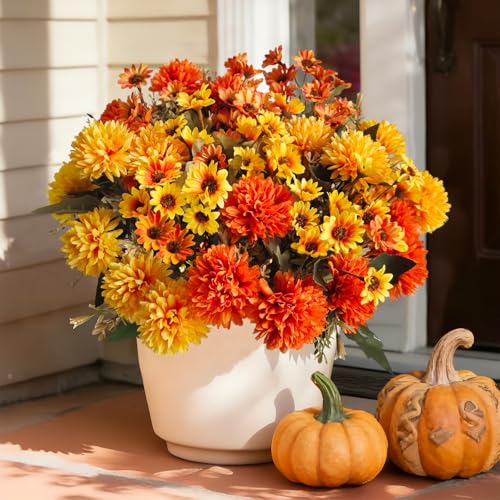 Artificial mums Flowers Fall Flowers