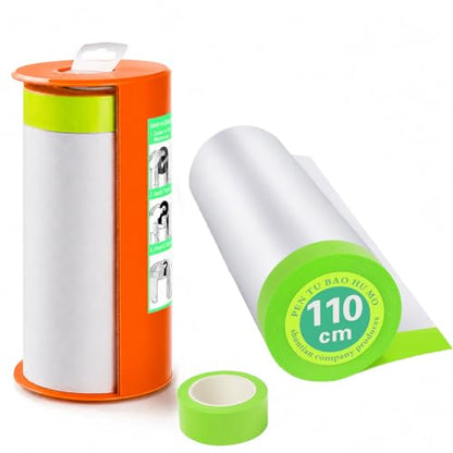Pre Taped Masking Film with Dispenser