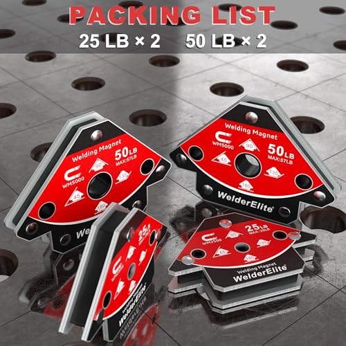 Welding Magnets Arrow Holder Set