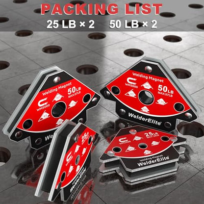 Welding Magnets Arrow Holder Set