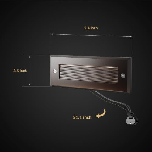 12V 24V 5CCT LED Step Lights (8PK)