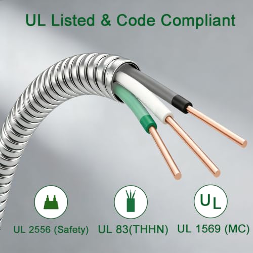 MC Cable Metal Clad Wire with Ground