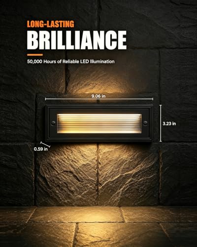 9 Inch Low Voltage Step Lights