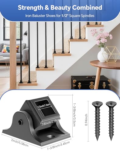 Wrought Iron Balusters for Staircase