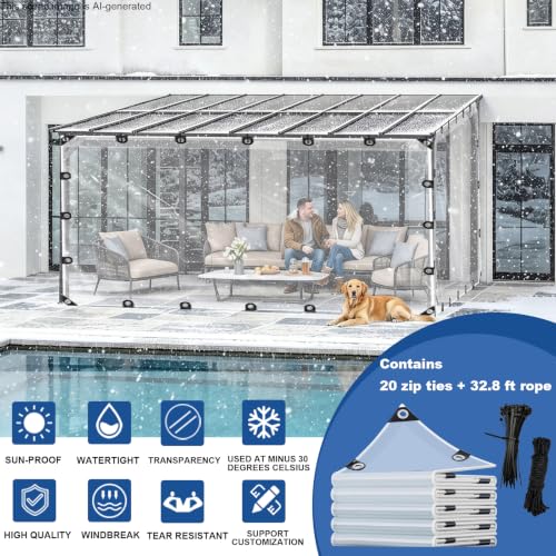 Clear Vinyl Tarp