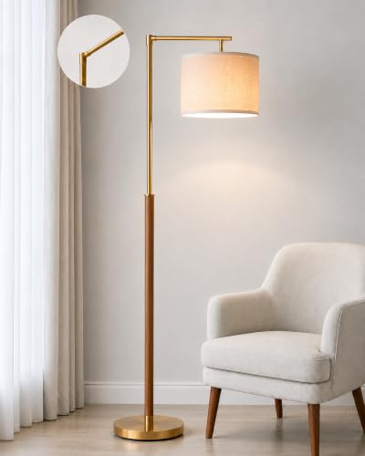 Wood Floor Lamp