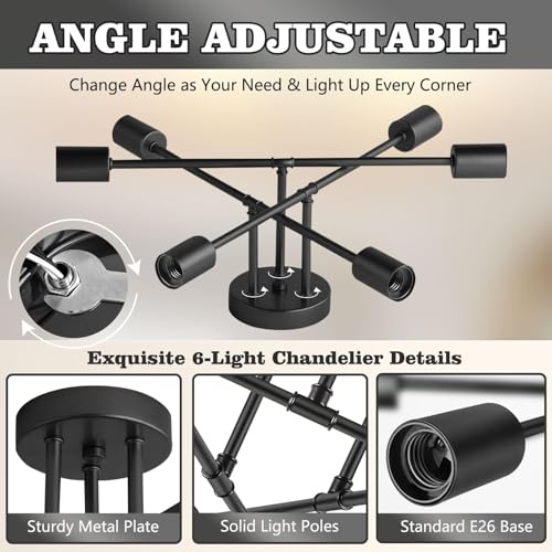 Semi Flush Mount Ceiling Light Fixture