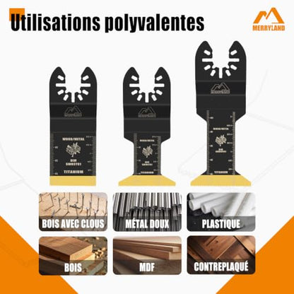Oscillating Multitool Accessories Kit