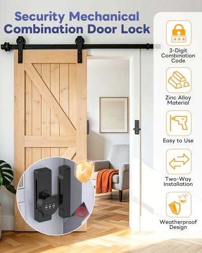 Sliding Barn Door Lock