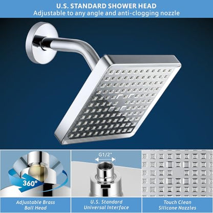 High Pressure Rain Shower Head