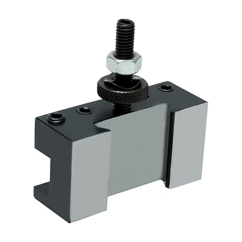 R) OXA Quick Change Turning Facing Lathe Tool Post Holder with 0.5" Slot 0250-0001 (OXA,1/2")