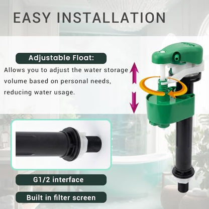 3 Inch Toilet Flush Valve Repair Kits Compatible with TOTO Replacement Parts (1Pcs)
