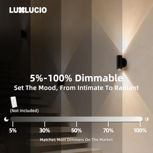 Indoor LED Wall Sconce Up and Down