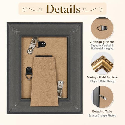 Vintage Picture Frame Gold